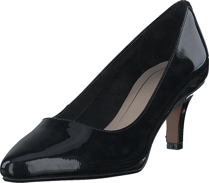 Buy Clarks Isidora Faye Black Pat Shoes 