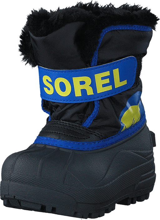 Sorel - Snow Commander Toddler 011 Black, Super Blue