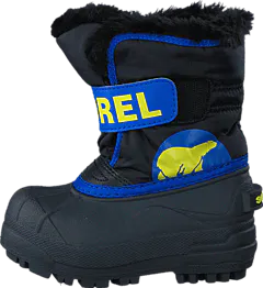 Sorel - Snow Commander Toddler 011 Black, Super Blue