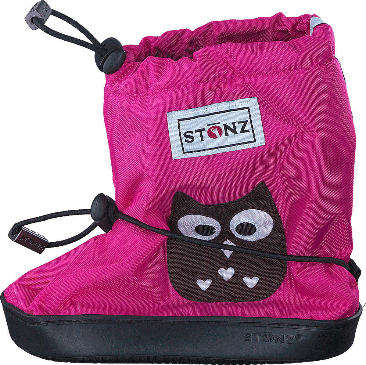 Stonz Booties Owl - Fuchsia