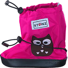Stonz - Stonz Booties Owl - Fuchsia