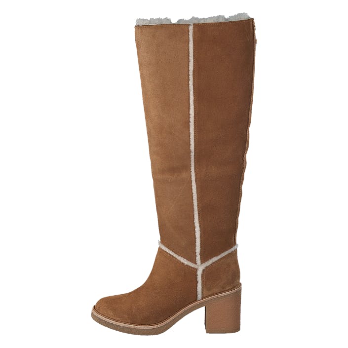 Kasen Tall Chestnut, Female, Shoes, High boots and Ankle boots, Boots, Brown, UK 7