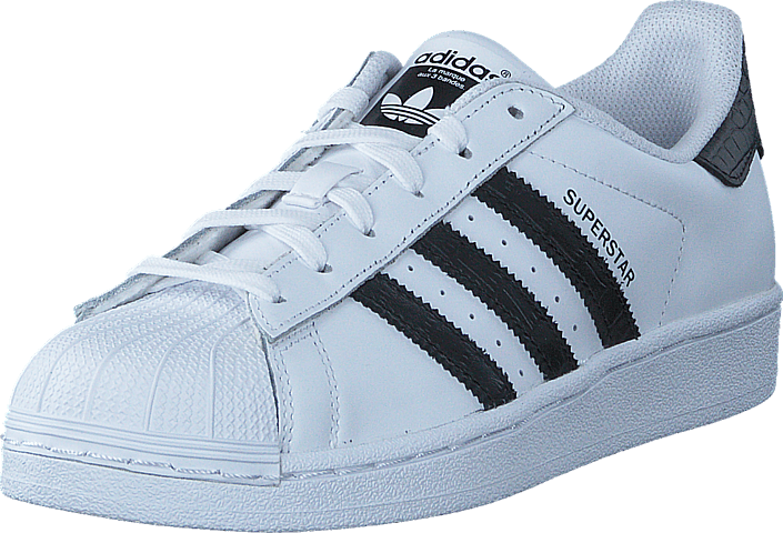 adidas Originals - SUPERSTAR J FTWWHT/CBLACK/CBLACK
