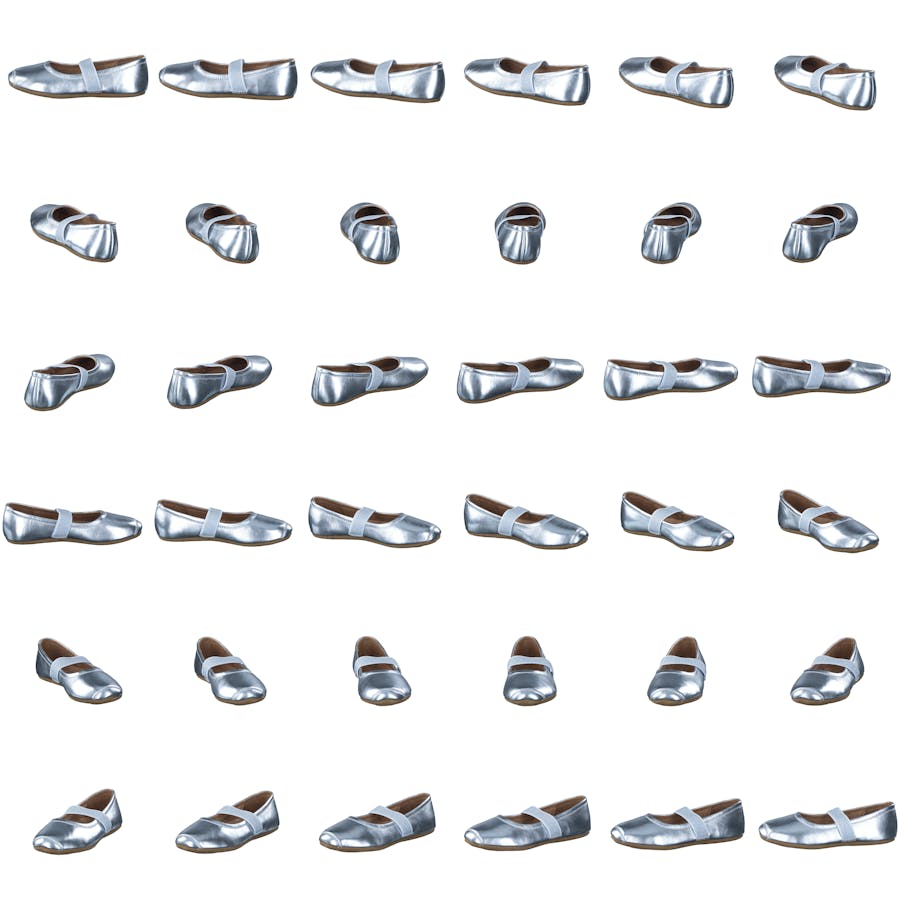 Home Shoe Ballet Silver - Bild 8