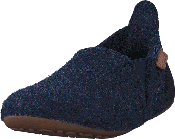 Bisgaard - Home Shoe Wool Sailor Blue
