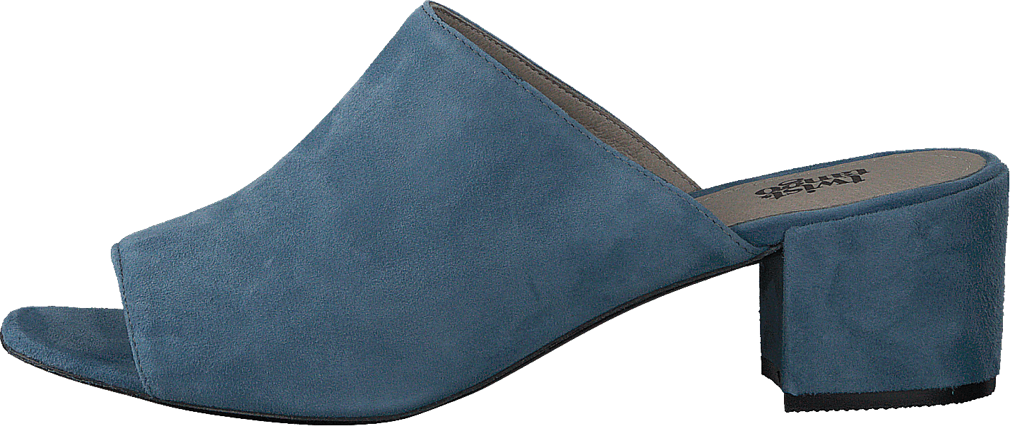 Vienna Mules Steel Grey, Female, Schoenen, Hakken, hakken, Turkoois, EU 41