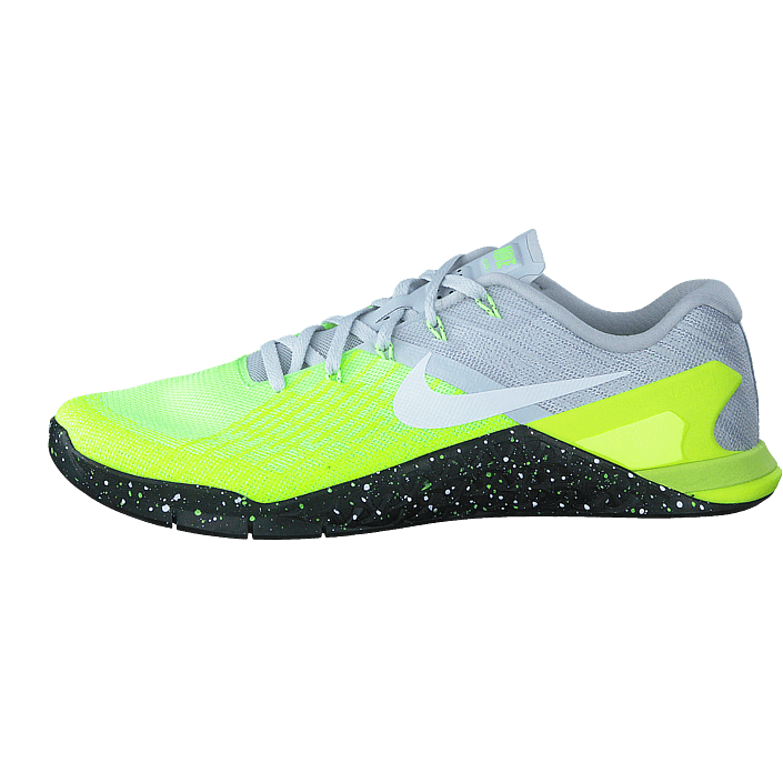 Metcon 3 Training Pure PlatinumblackvoltGreen Metcon 3 Training Pure PlatinumblackvoltGreen