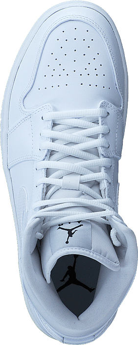 Nike - Air Jordan 1 Mid Shoe White Black White