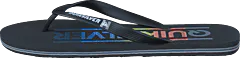 Quiksilver - Molokai Wordmark Black/Red/Blue