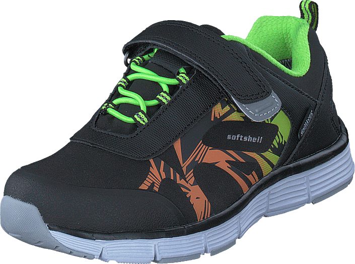 Gulliver - 435-0113 Waterproof Softshell Black/Lime