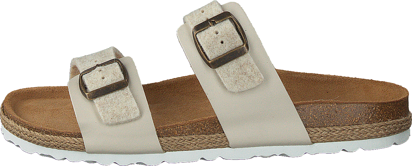 Kicki Creme, Female, Skor, Sandaler och Tofflor, sandaler, Beige/Brun, EU 36