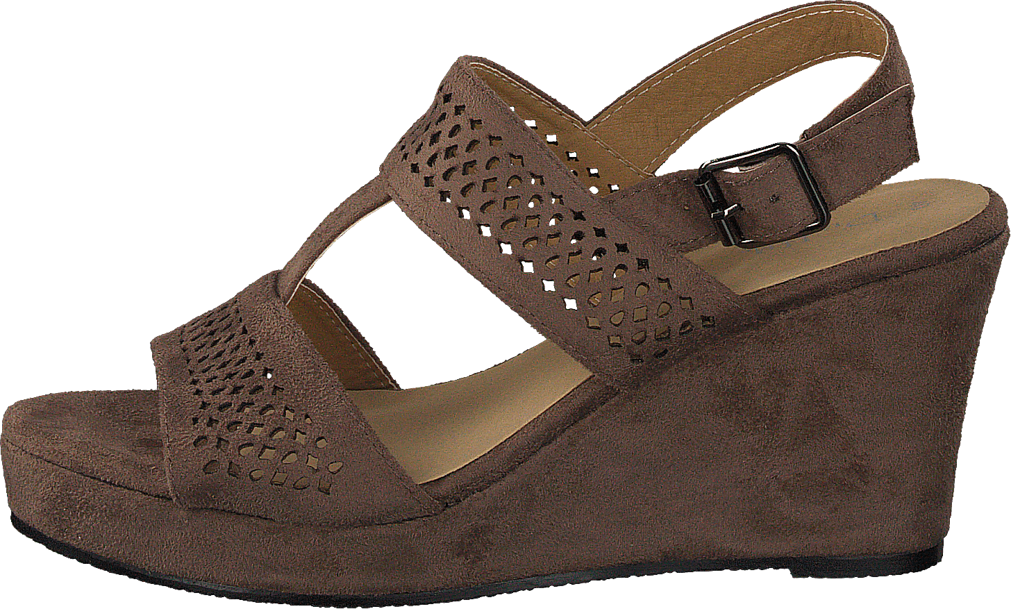97-05303 Taupe, Female, Schoenen, Hakken, hakken, Bruin, EU 38