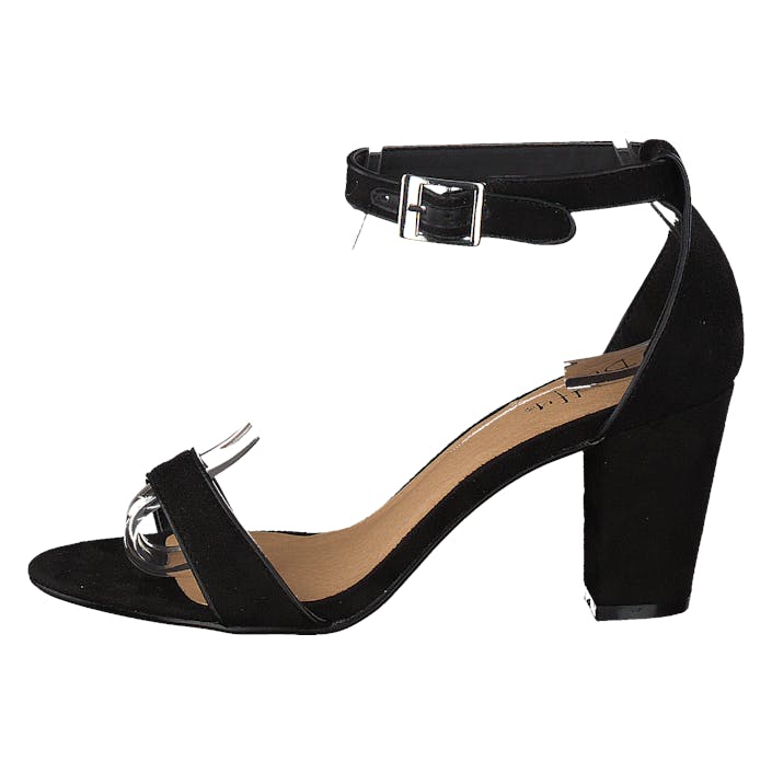97-10084 Black, Female, Shoes, Heels, heels, Black, UK 7