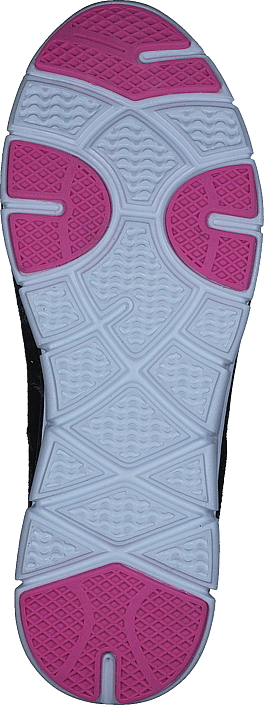 Polecat - 435-1309 Comfort Sock Black/Fuchsia