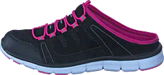 Polecat - 435-1309 Comfort Sock Black/Fuchsia