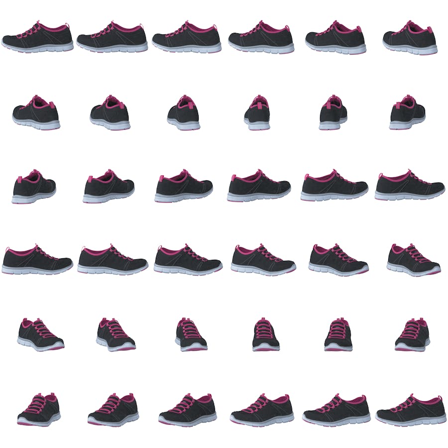 435-2311 Comfort Sock Black/Fuchsia - Bild 8