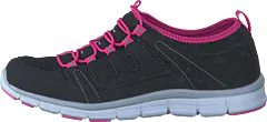 Polecat - 435-2311 Comfort Sock Black/Fuchsia