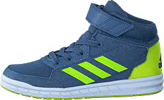 adidas Sport Performance - Altasport Mid El K Raw Steel S18/Solar Yellow/Gum