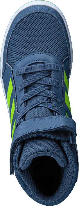adidas Sport Performance - Altasport Mid El K Raw Steel S18/Solar Yellow/Gum