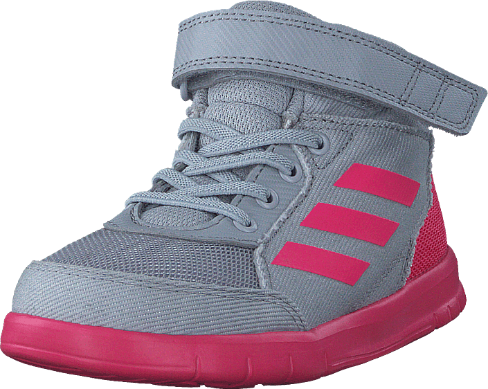 adidas Sport Performance - Altasport Mid El I Grey Two F17/Real Pink S18/Wht