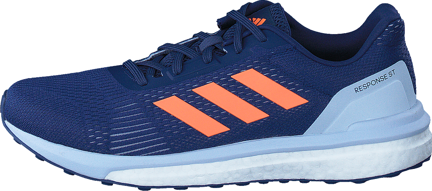 Response St W Noble Indigo/Hi-ResOrange/Blue, Female, Sko, Sneakers, sportssko, Løb, Blå, EU 36