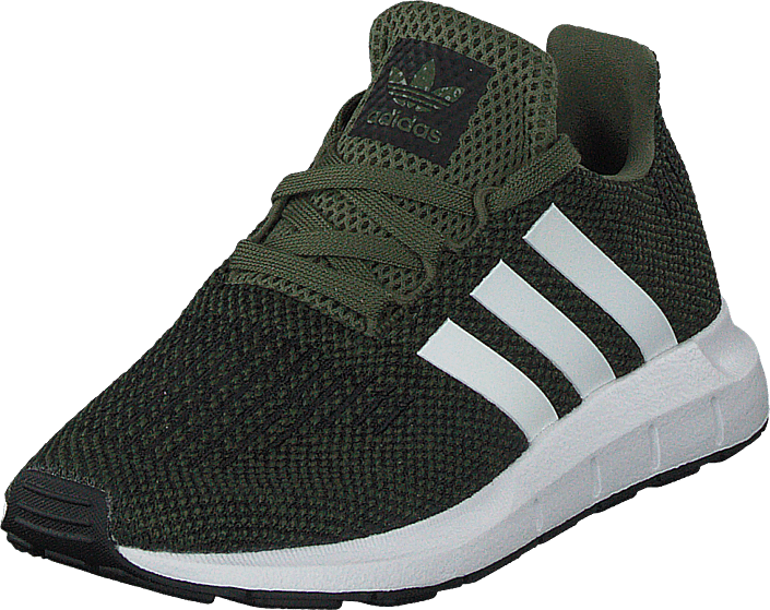 adidas green swift run trainers