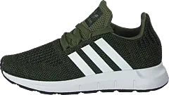 adidas Originals - Swift Run C Base Green/White/Core Black