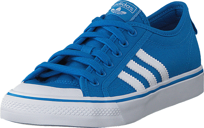 adidas nizza white and blue