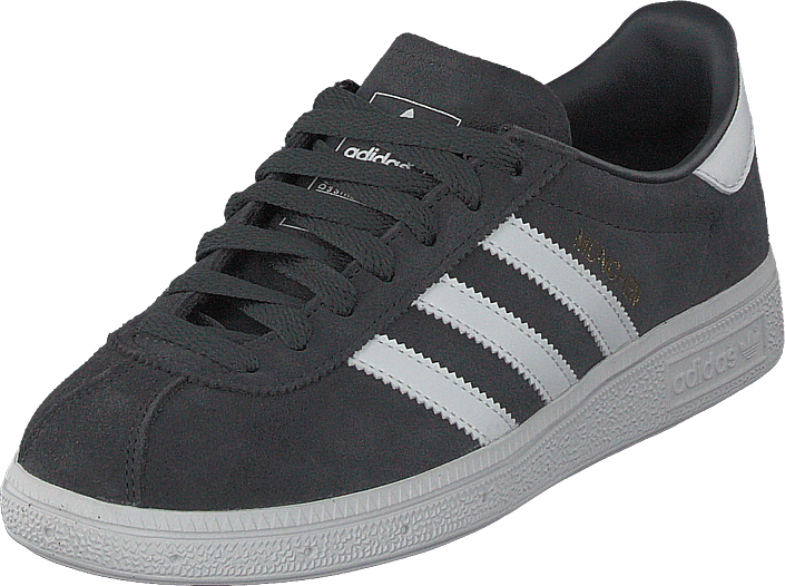 adidas Originals - Munchen Carbon S18/Ftwr White/Gold Met