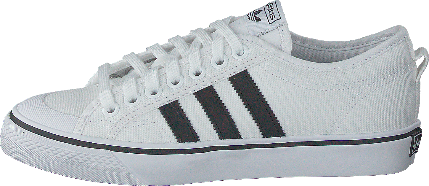 Nizza Ftwr White/Core Black/White, Unisex, Topánky, Tenisky, Tenisky, Biely, EU 36