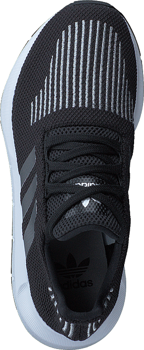 adidas Originals - Swift Run J Core Black/Silver Met/White