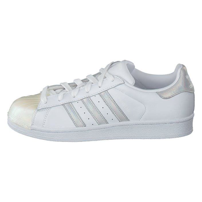 Superstar J Ftwr White/Ftwr White, Unisex, Sko, Sneakers, Sneakers, Hvit, EU 38