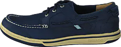 Sebago - Triton Three Eye Navy Leather