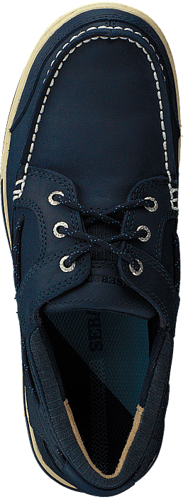 Sebago - Triton Three Eye Navy Leather