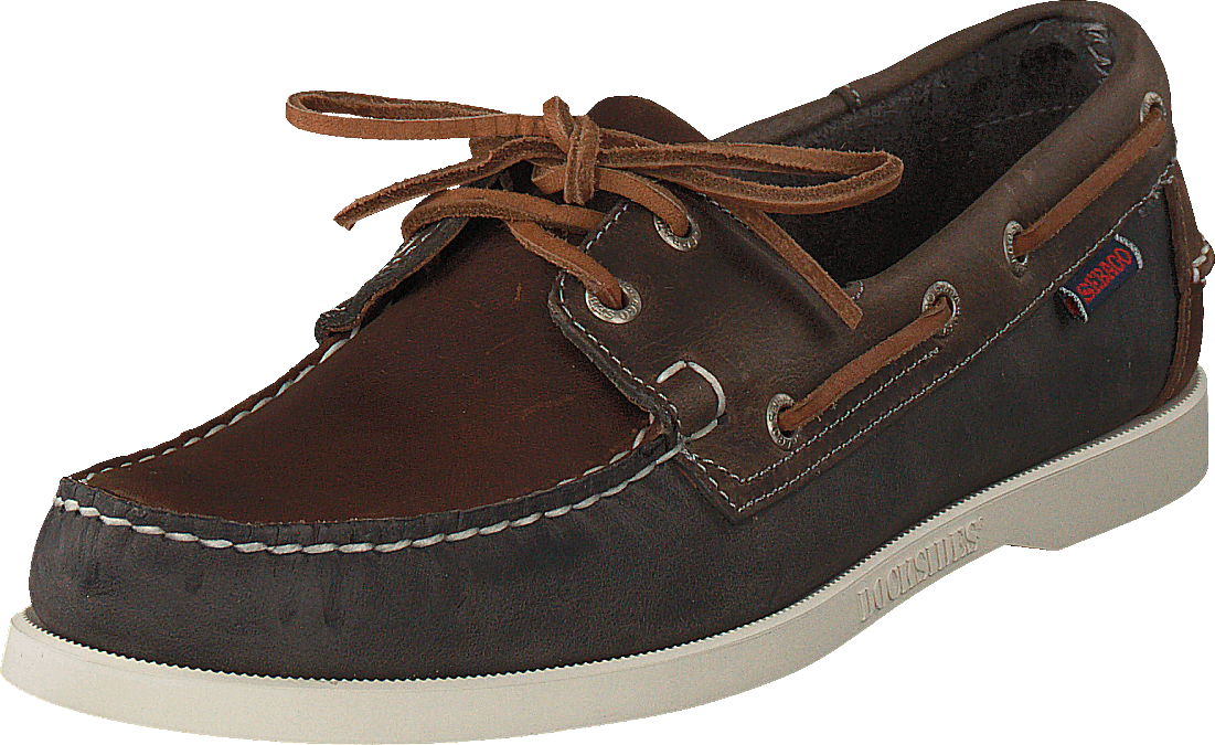 Spinnaker Brown/navy/grey Lea