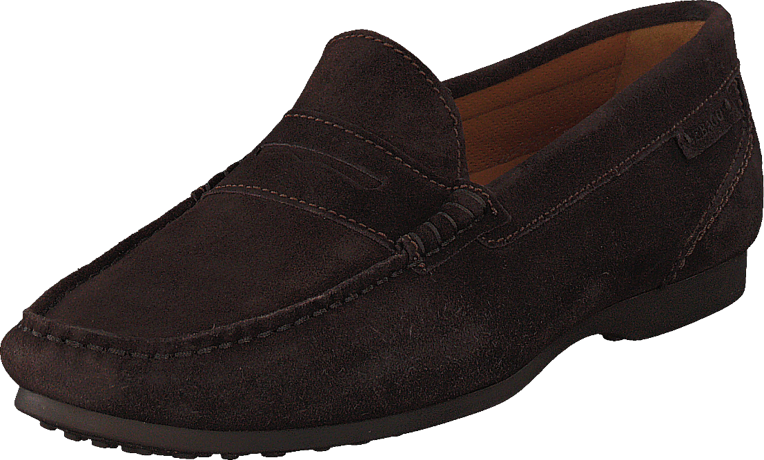 Trenton II Penny Dk Brown Suede