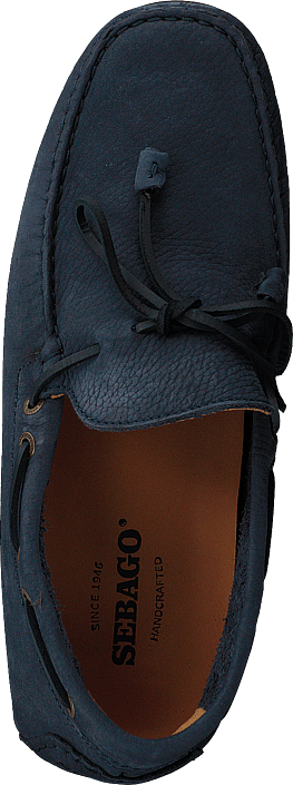 Sebago - Tirso Tie Navy Tumbled Nbk
