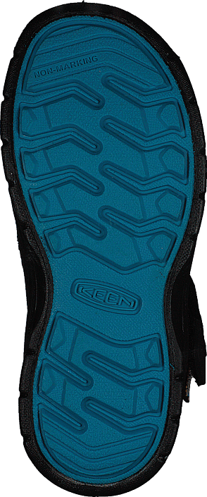 Keen - Hikeport Mid Wp Black/blue Jewel