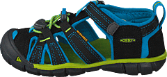 Keen - Seacamp II Cnx Kids Black/blue Danube