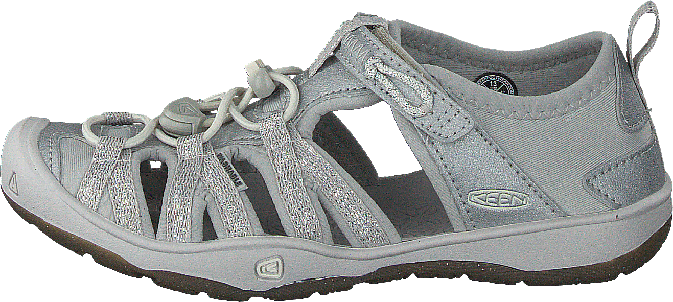 Moxie Sandal Kids Silver, Unisex, Shoes, Sandals and Slippers, sandals, Silver/Grey, EU 31