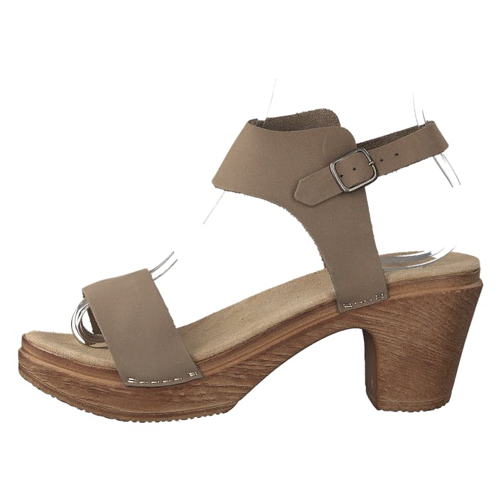 Sara Soft Taupe, Female, Shoes, Heels, heels, Brown, EU 41