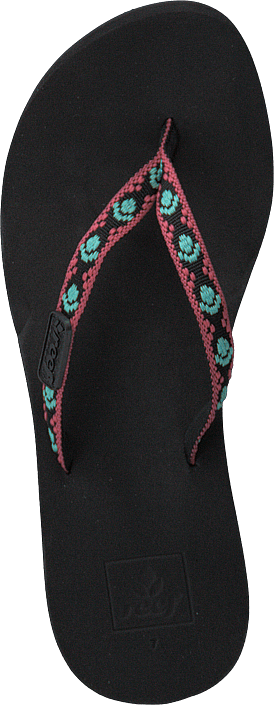 Reef - Ginger Black/Aqua/Pink