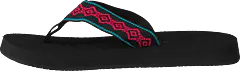 Reef - Sandy Black/Pink