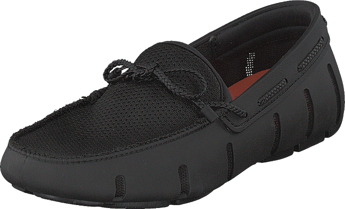 Swims - Braided Lace Loafer Black