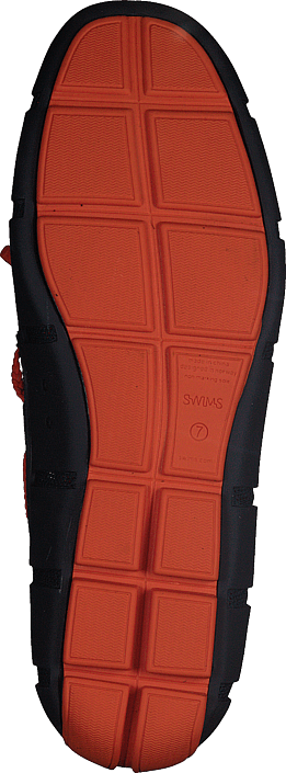 Swims - Braided Lace Loafer Navy/orange
