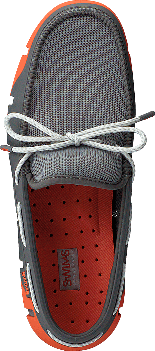 Swims - Stride Lace Loafer Orange/Gray/White Fleck