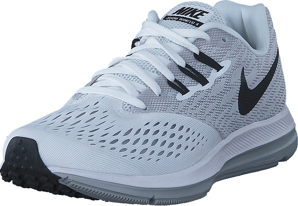 Wmns Nike Zoom Winflo 4 White/black-wolf Grey