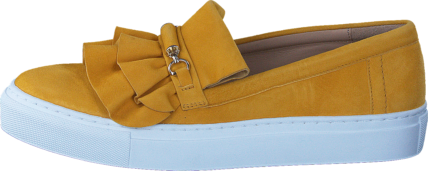 6003 Saffran Suedegold, Female, Schoenen, Lage schoenen, ballerina schoenen, Goud/Bruin, EU 40