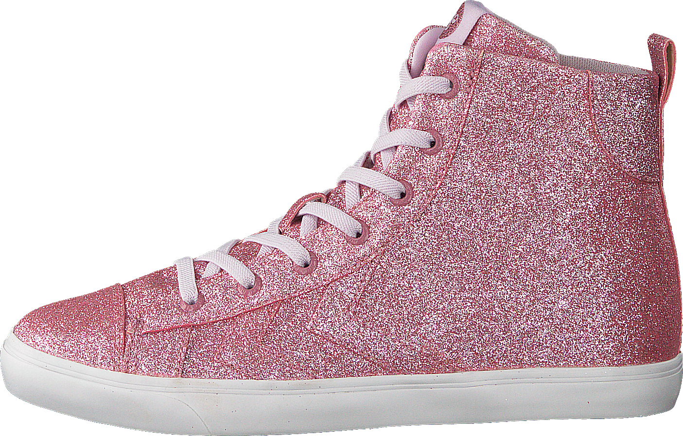 Strada Glitter Jr Foxglove, Unisex, Shoes, Trainers, high-top sneakers, Pink, EU 33