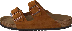 Birkenstock - Arizona Soft Regular Suede Mink